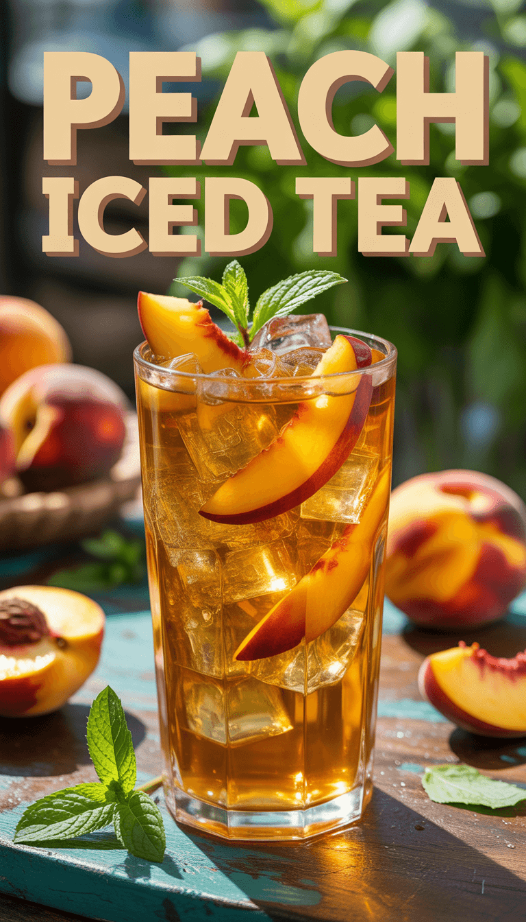 Peach Iced Tea