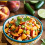 Peach Salsa with Jalapeños