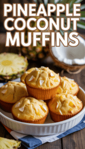 Pineapple Coconut Muffins