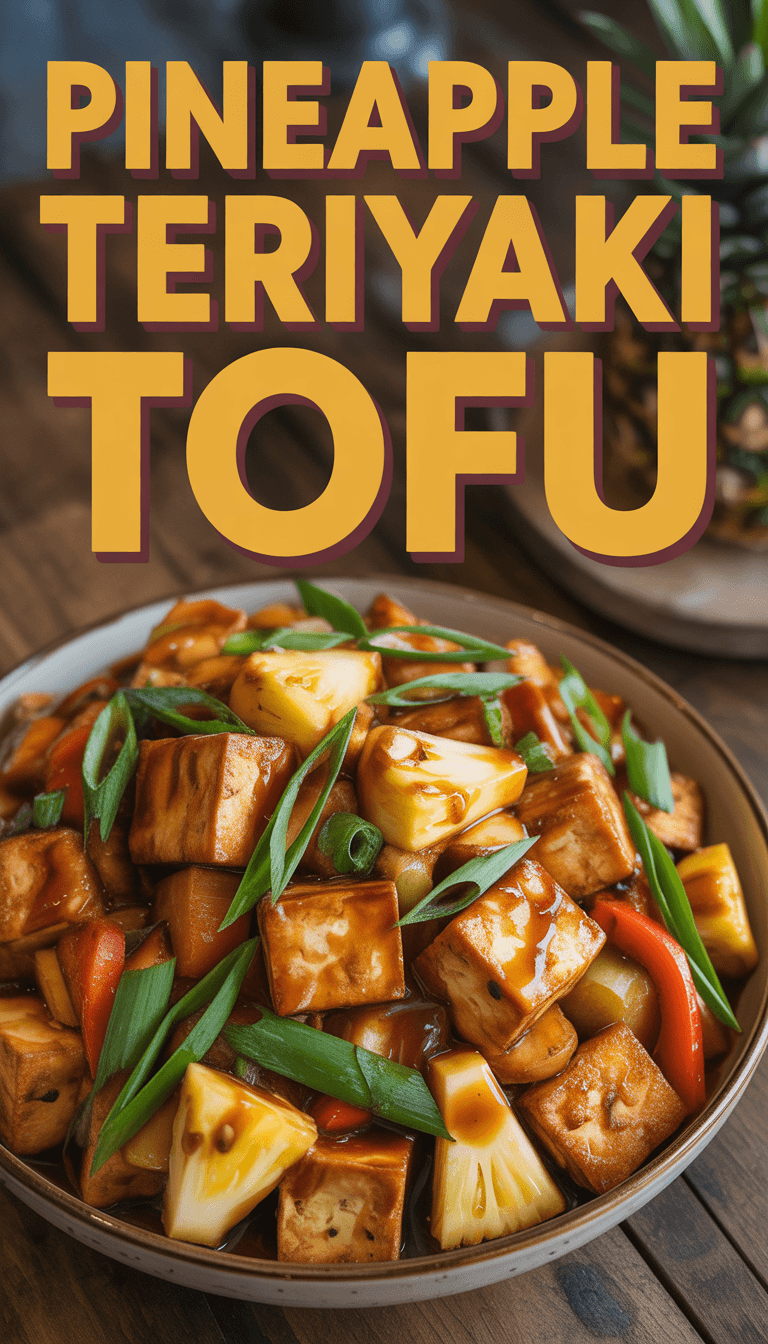 Pineapple Teriyaki Tofu