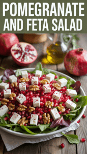 Pomegranate and Feta Salad