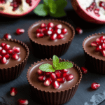 Pomegranate Chocolate Cups
