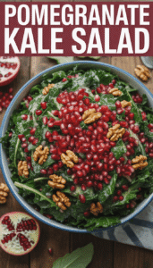 Pomegranate Kale Salad