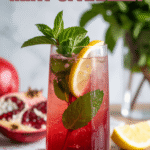 Pomegranate Mint Sparkler