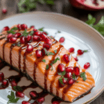 Pomegranate Molasses Glazed Salmon