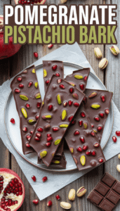 Pomegranate Pistachio Bark