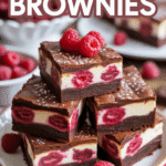 Raspberry Cheesecake Brownies