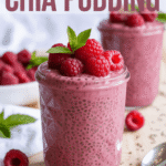 Raspberry Chia Seed Pudding