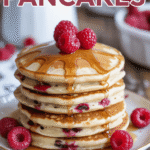 Raspberry Chocolate Chip Pancakes