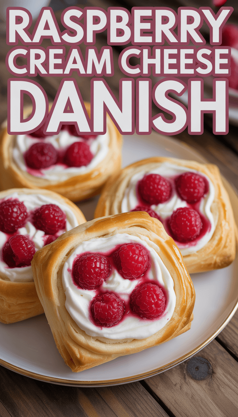 Raspberry Cream Cheese Danish