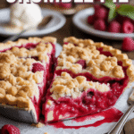 Raspberry Crumble Pie