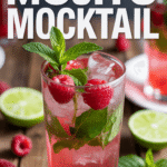 Raspberry Mojito Mocktail