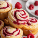 Raspberry Swirl Muffins