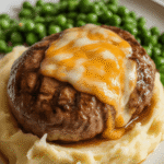 Salisbury Steak with Extra Cheese