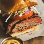 Smoked Brisket Sandwiches for National Brisket Day