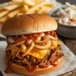 Spicy BBQ Burgers for Hamburger Day Celebrations