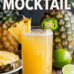 Spicy Pineapple Margarita Mocktail