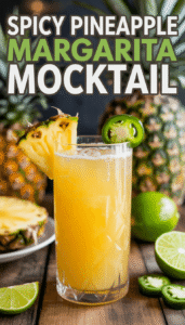 Spicy Pineapple Margarita Mocktail