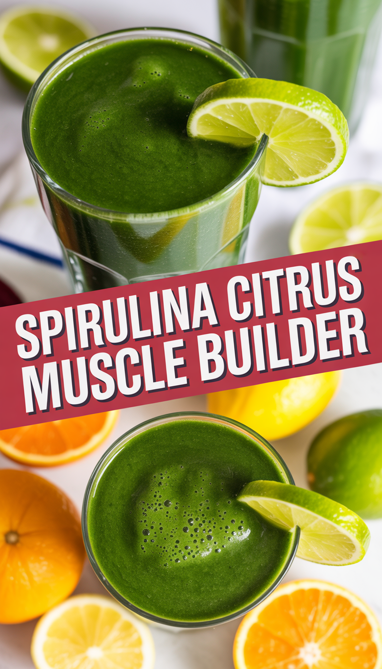 Spirulina Citrus Muscle Builder