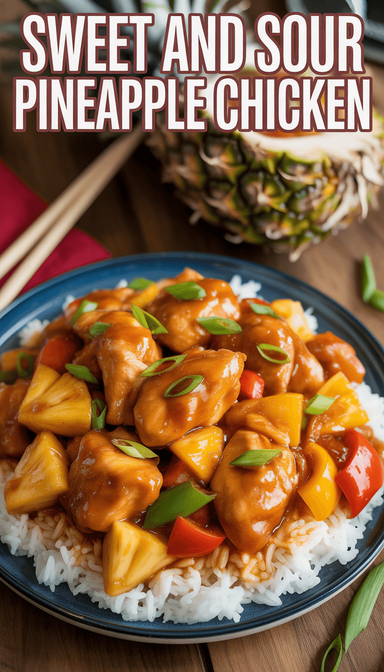 Sweet and Sour Pineapple Chicken