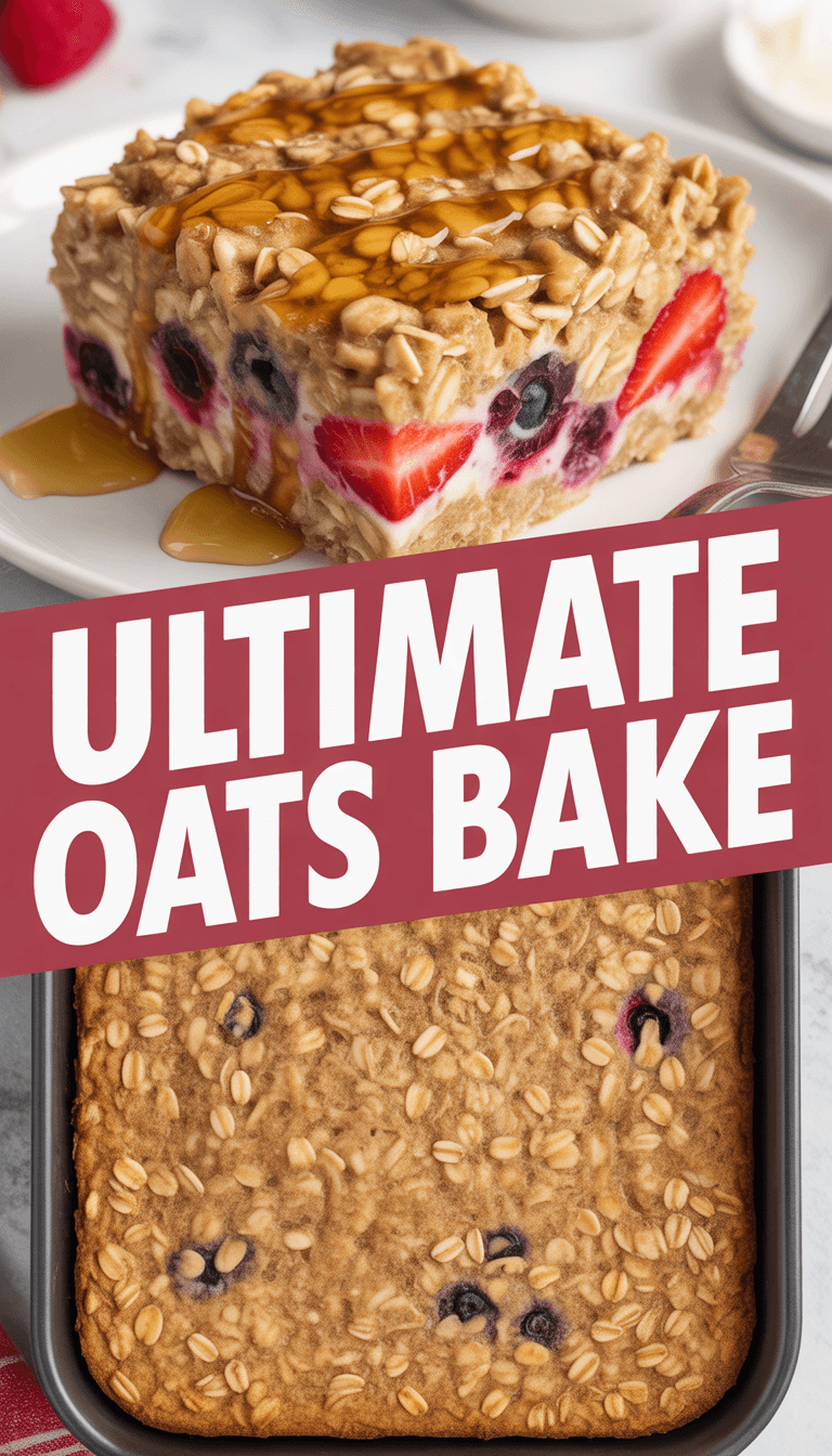 Ultimate Oats Bake