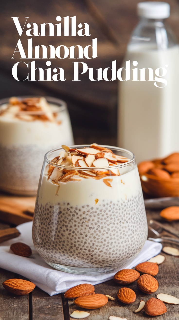 Vanilla Almond Chia Pudding