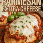 Chicken Parmesan with Extra Cheese