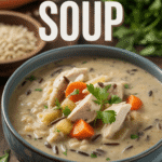Creamy Chicken and Wild Rice Soup - Family Style