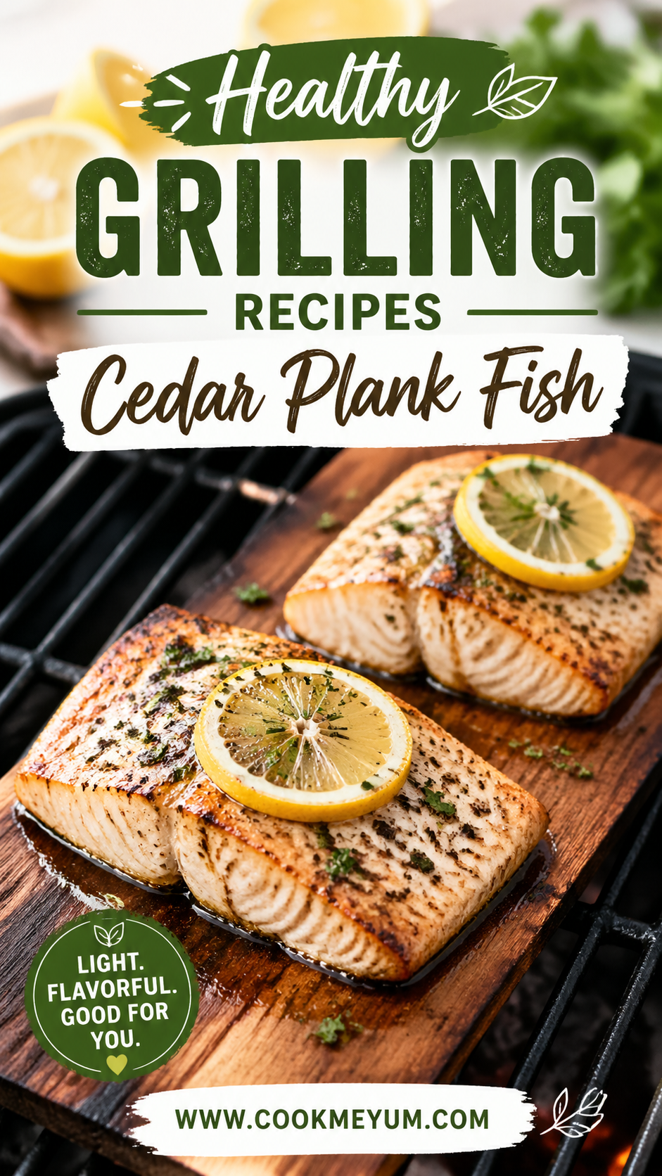Healthy Grilling Recipes: Cedar Plank Fish