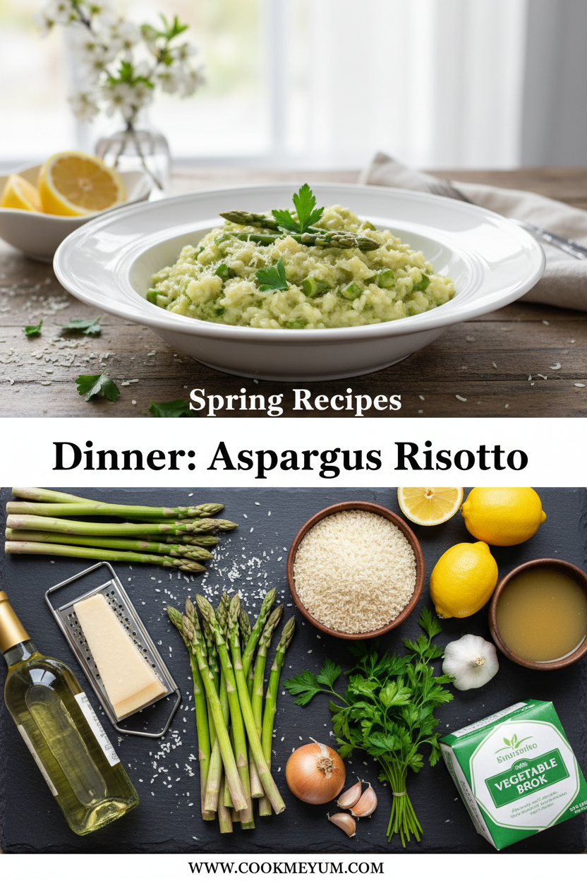 Spring Recipes Dinner: Asparagus Risotto