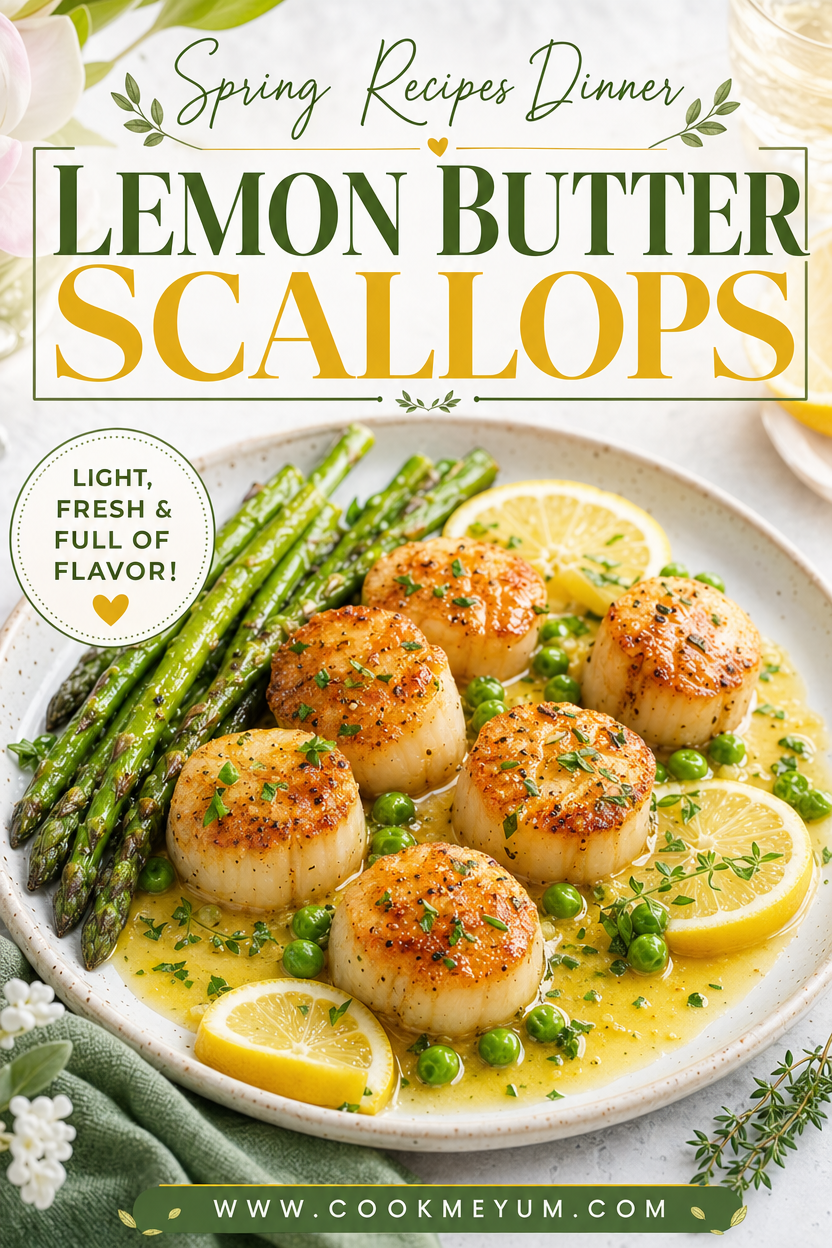 Lemon Butter Scallops