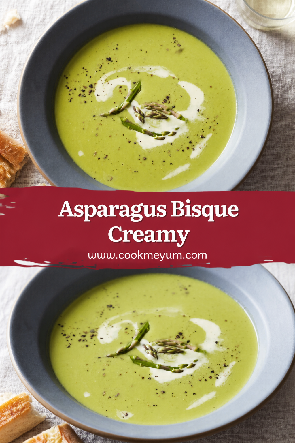 Asparagus Bisque Creamy – Spring Dinner Favorite