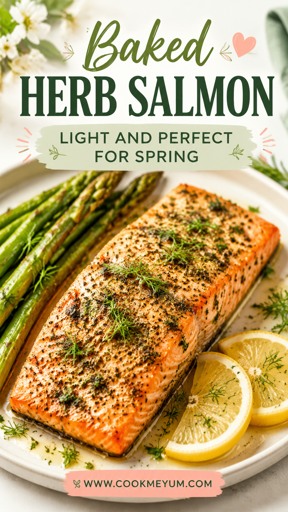 Baked Herb Salmon – Light and Perfect for Spring