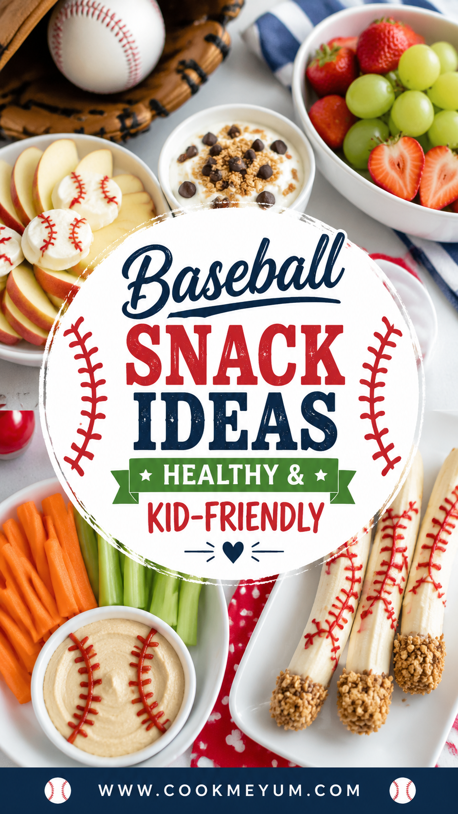 Baseball Snack Ideas - Healthy and Kid-Friendly