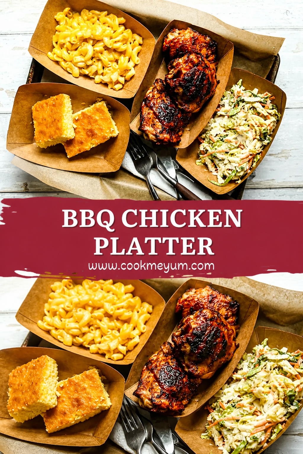 BBQ Chicken Platter Perfect for Summer Cookout