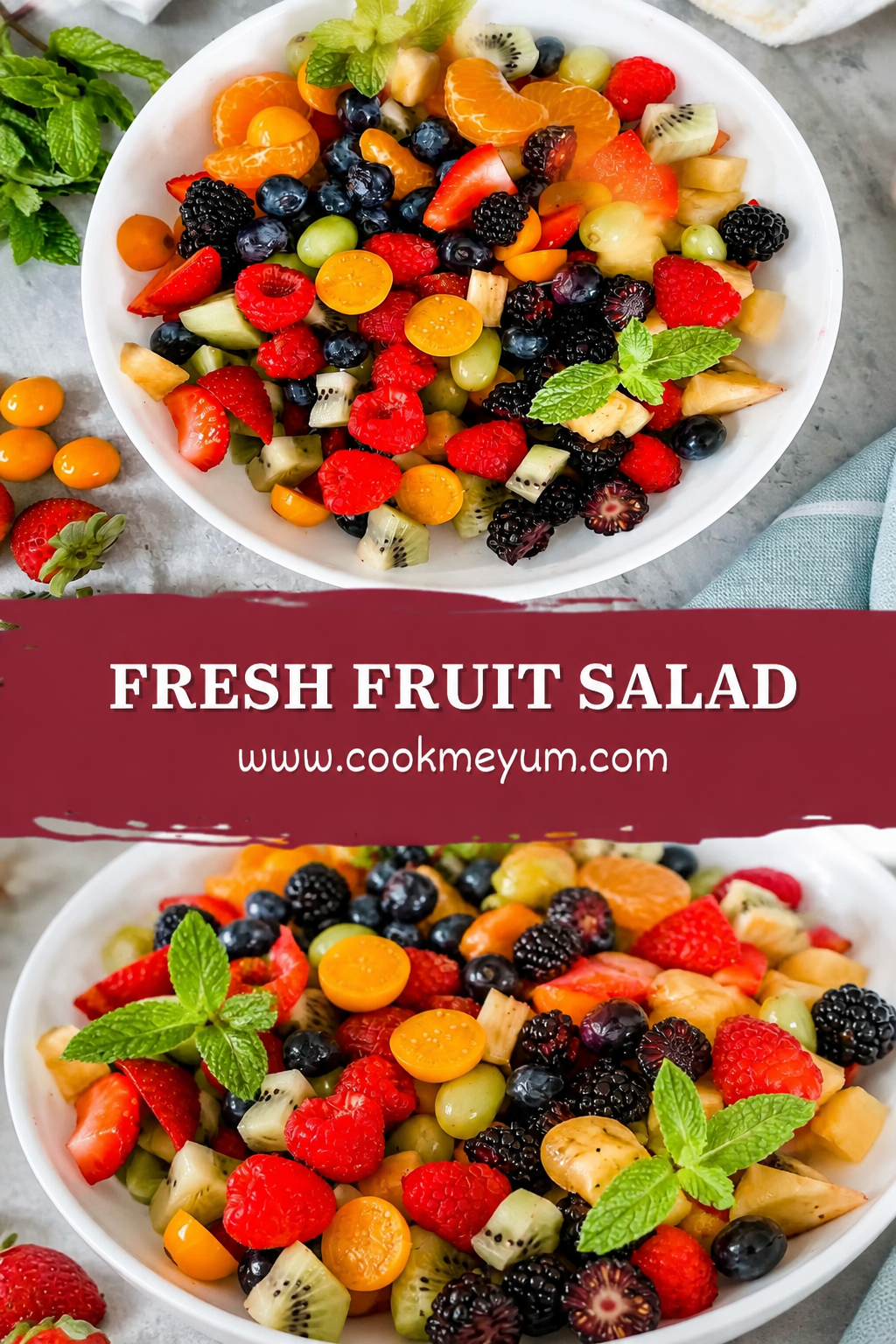 Beach Snacks Ideas: Fresh Fruit Salad