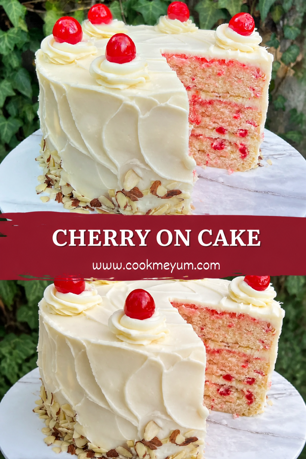 Cherry on Cake - Fresh Fruity Summer Dessert