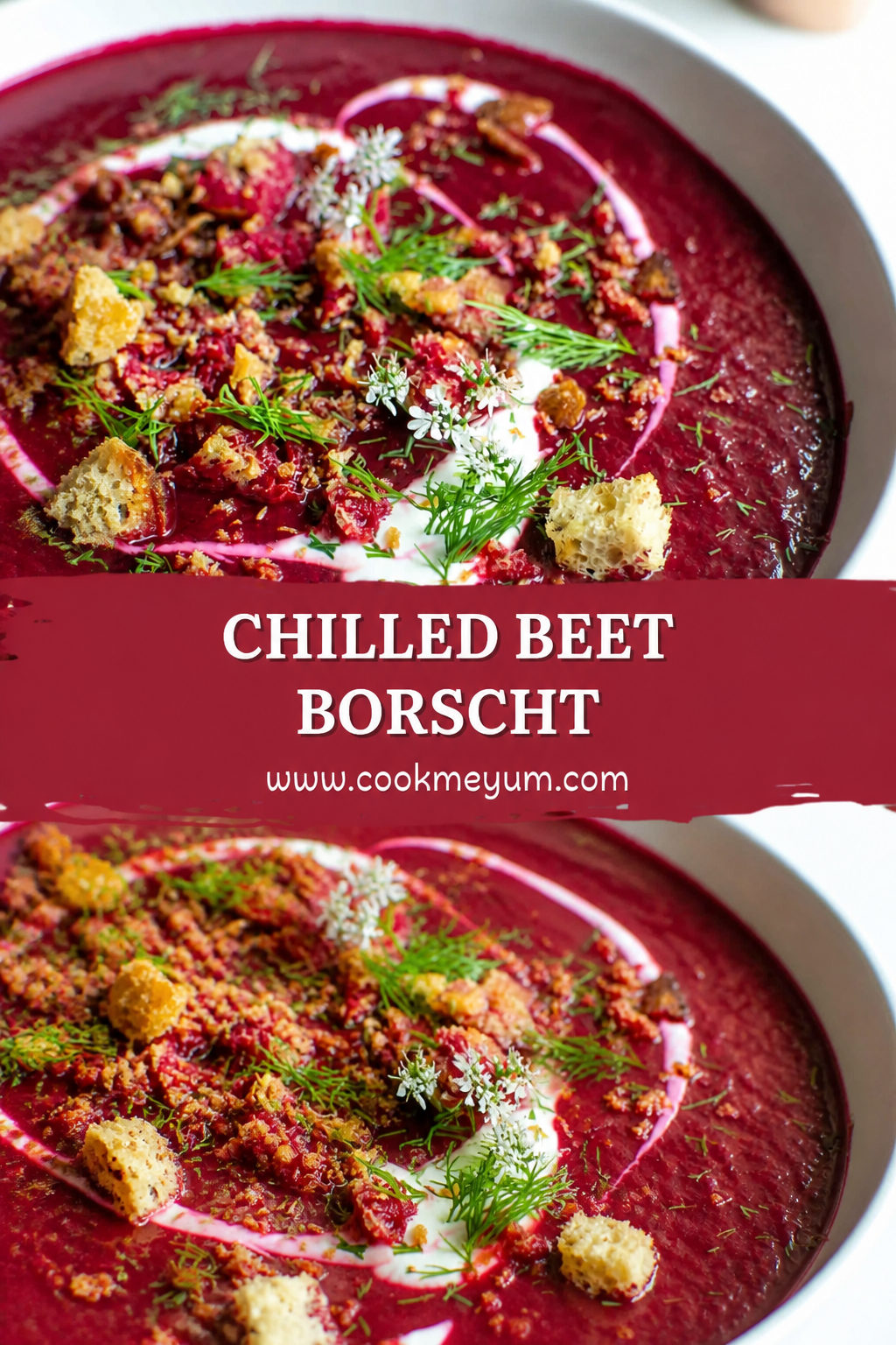 Chilled Beet Borscht – Light and Perfect for Spring