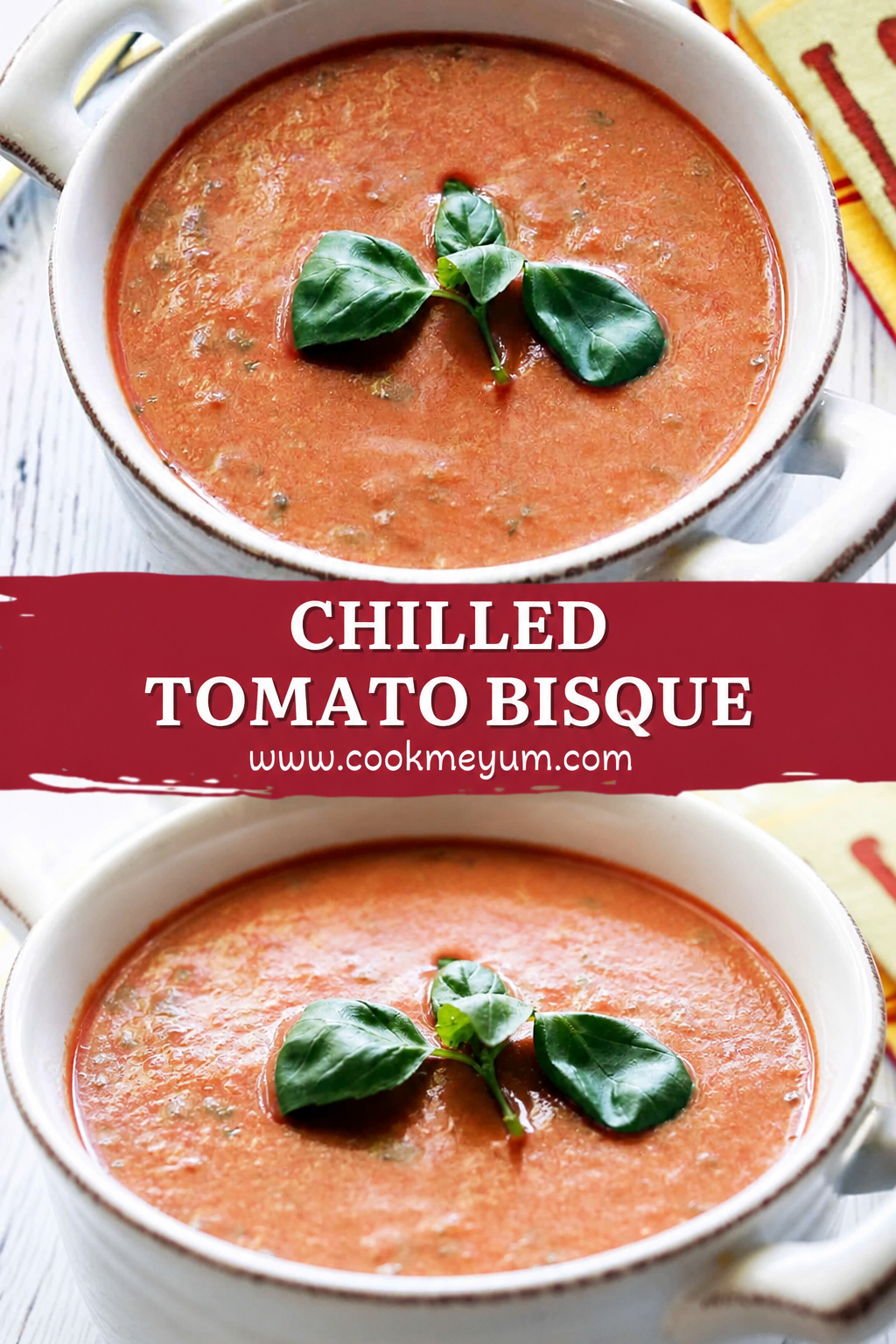 Chilled Tomato Bisque – Refreshing Spring Soup