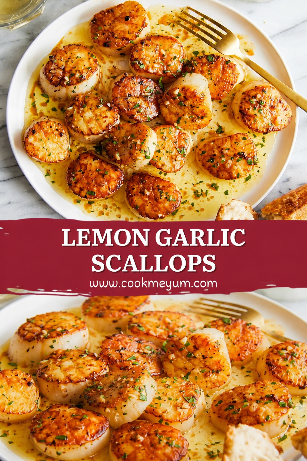 Lemon Garlic Scallops – Quick and High-Protein