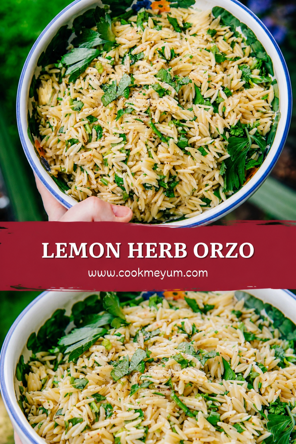 Lemon Herb Orzo – Light and Perfect for Spring Dinner