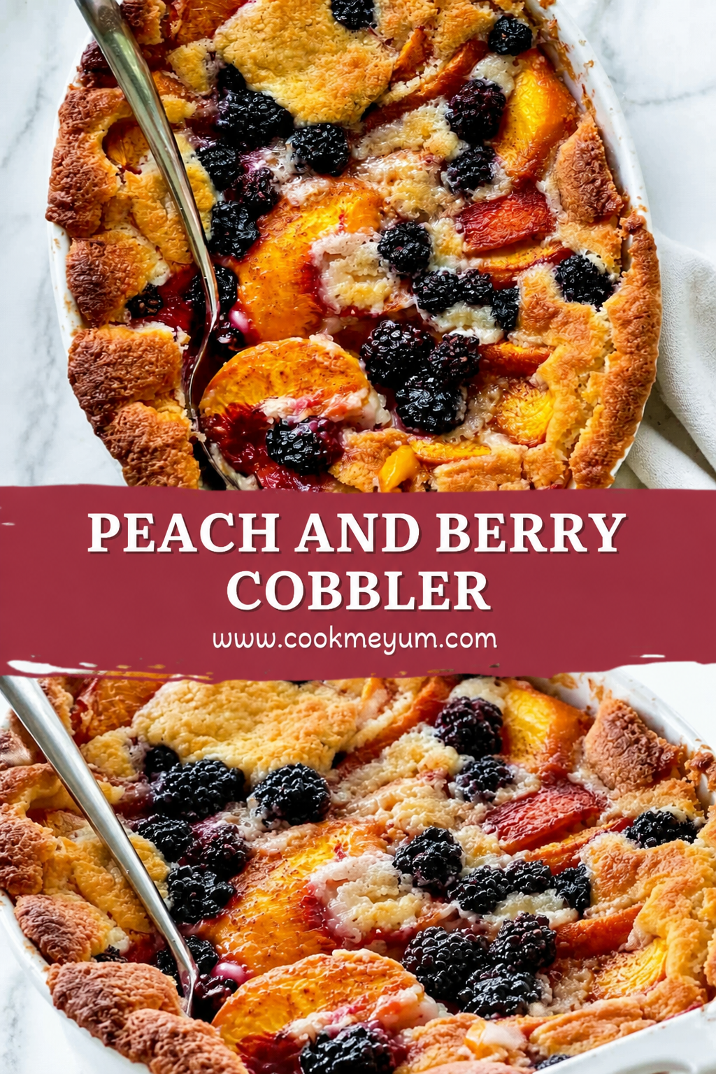 Peach and Berry Cobbler – Indulgent Summer Dessert