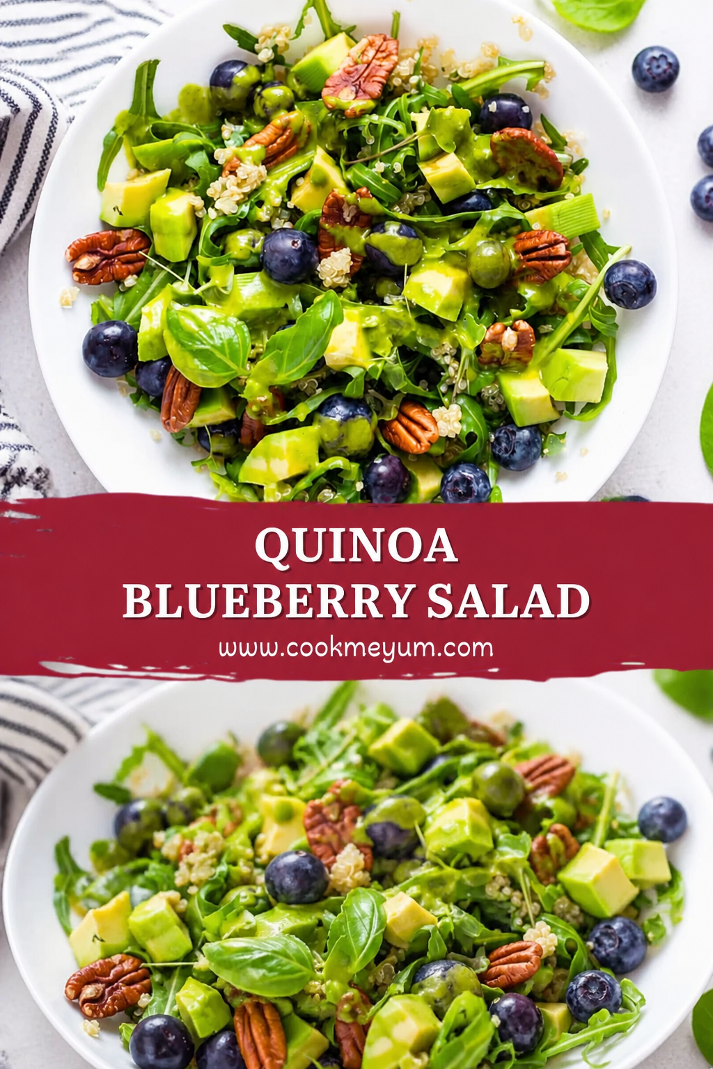 Quinoa Blueberry Salad - Fresh and Nutrient-Rich