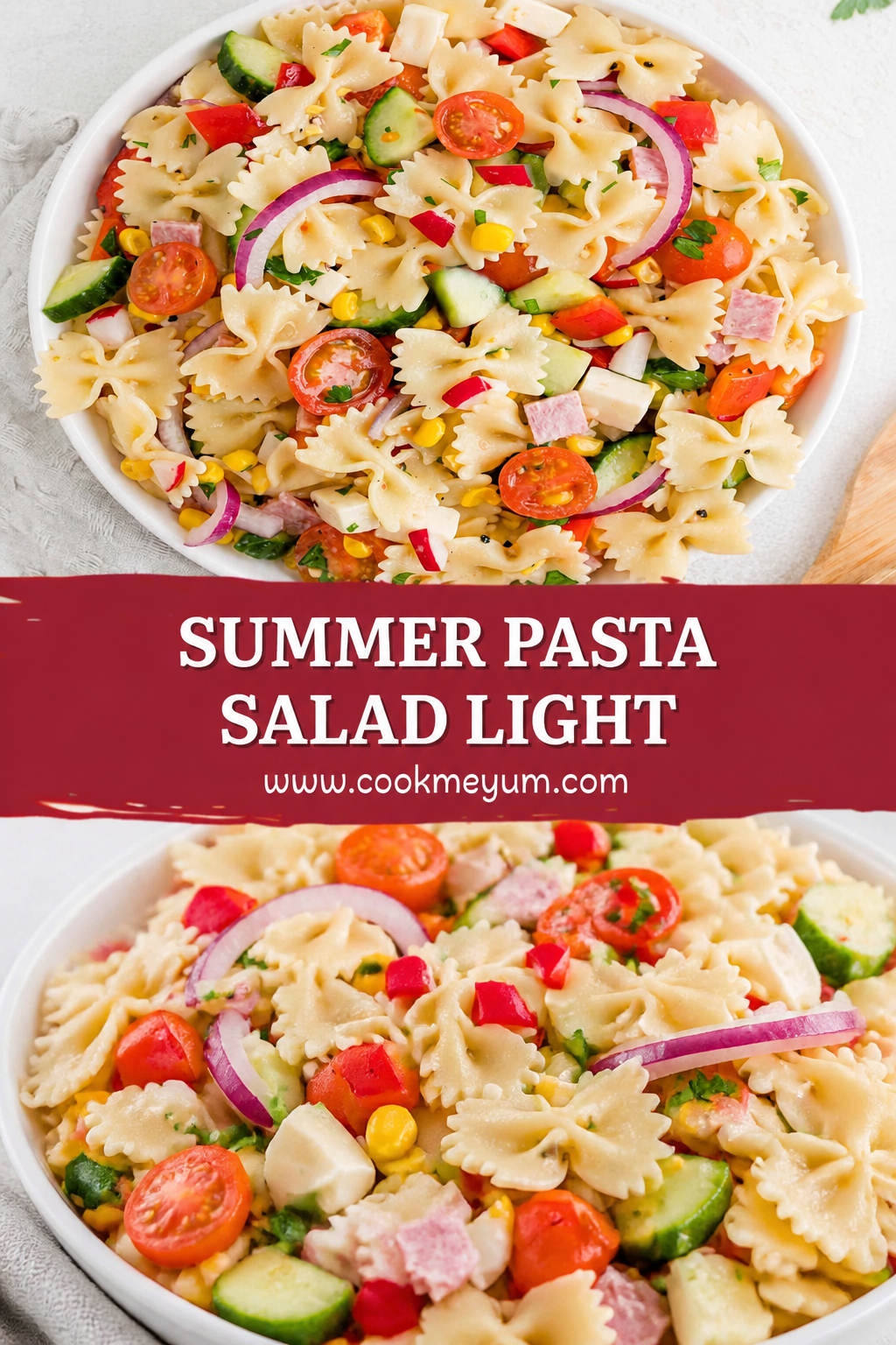 Summer Pasta Salad Light – Perfect for Hot Days