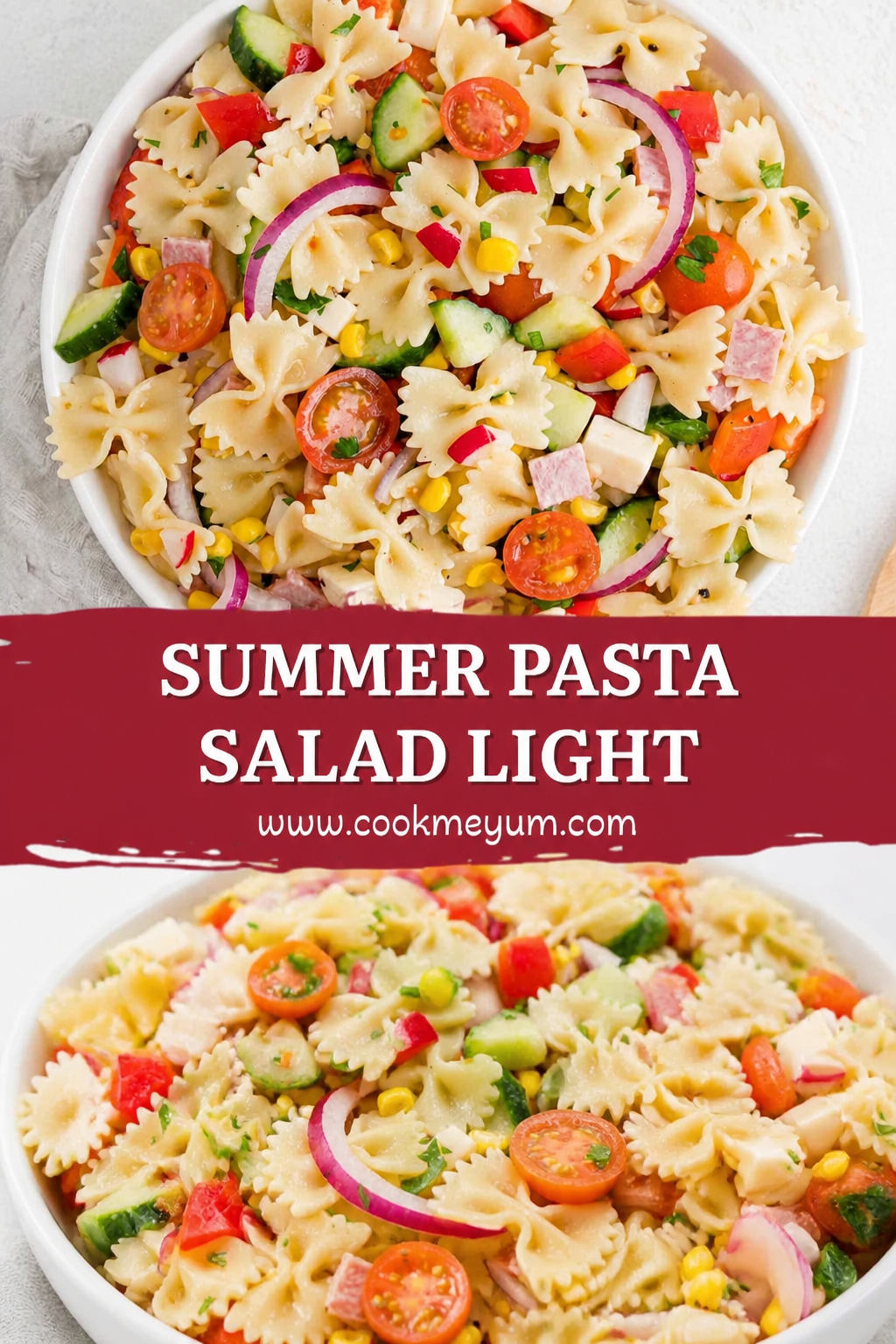 Summer Pasta Salad Light – Perfect for Picnics