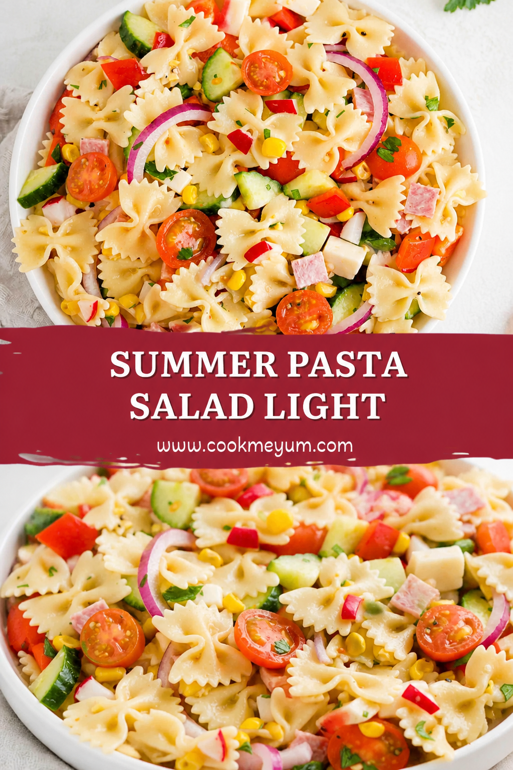 Summer Pasta Salad Light – Perfect for Picnics