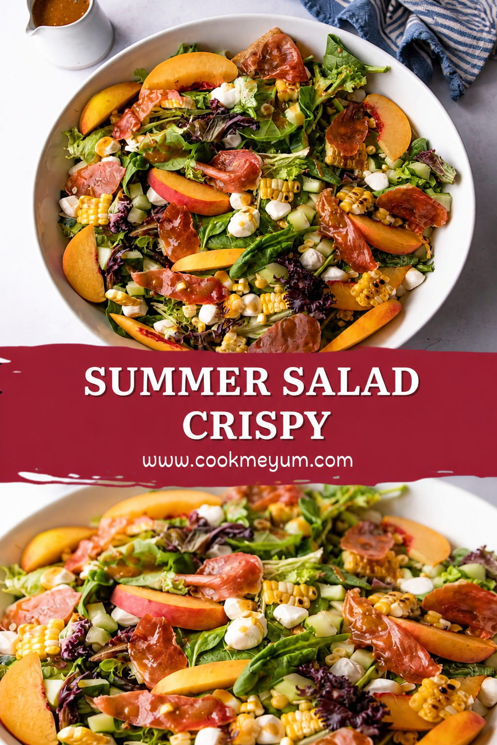 Summer Salad Crispy – Roasted Chickpea and Kale