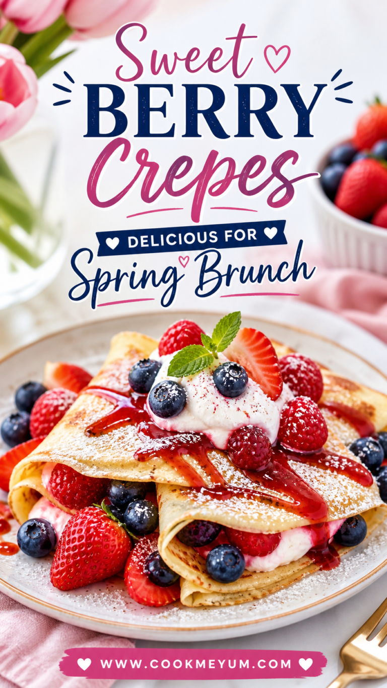 Sweet Berry Crepes