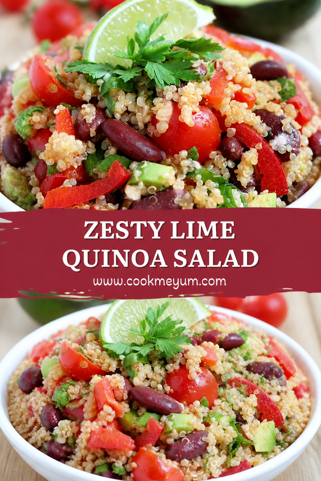 Zesty Lime Quinoa Salad – Fresh and Protein-Packed