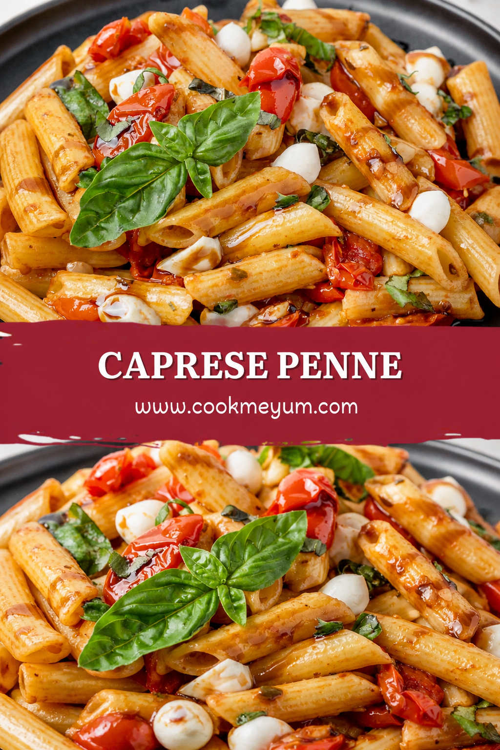 Caprese Penne Summer Pasta – Fresh and Quick
